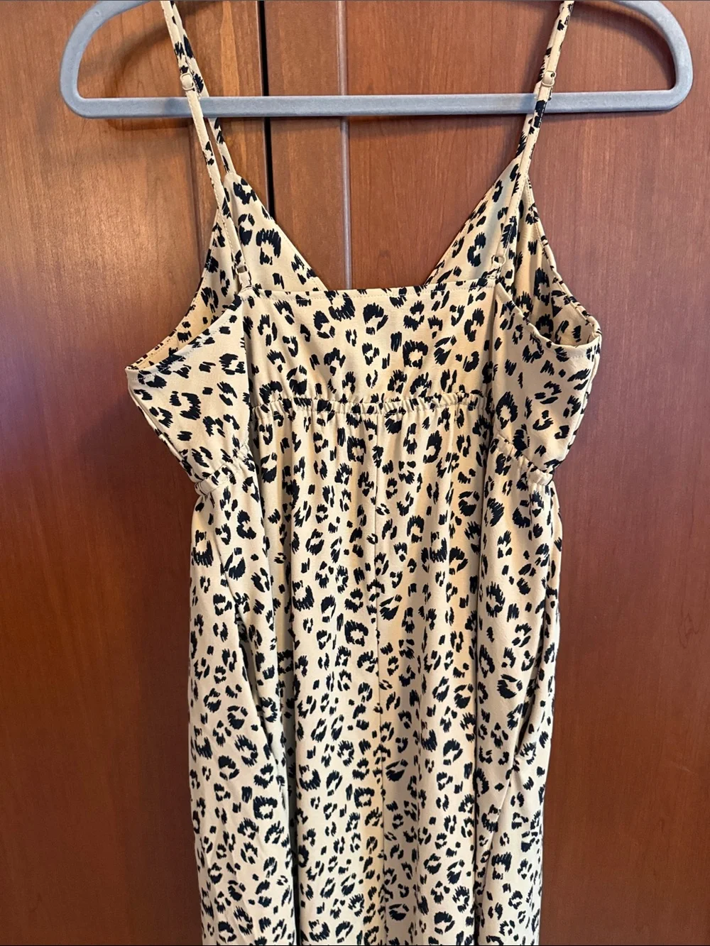a new day Leopard-Print Maxi Dress in Beige and Black - Picture 5 of 5